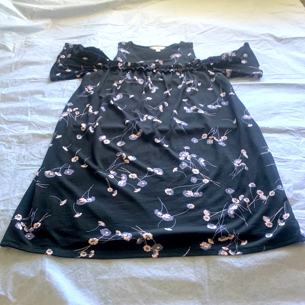 Lauren Conrad off shoulder floral summer dress